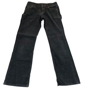 Polo Jeans Women's Jeans 4/32 Straight Gray Denim Corduroy Casual